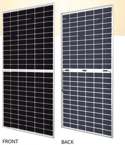 545W Bifacial Solar Module