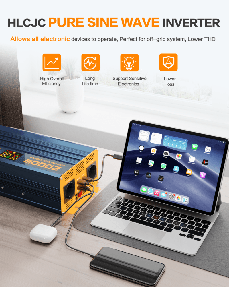 2000W Pure Sine Wave Inverter