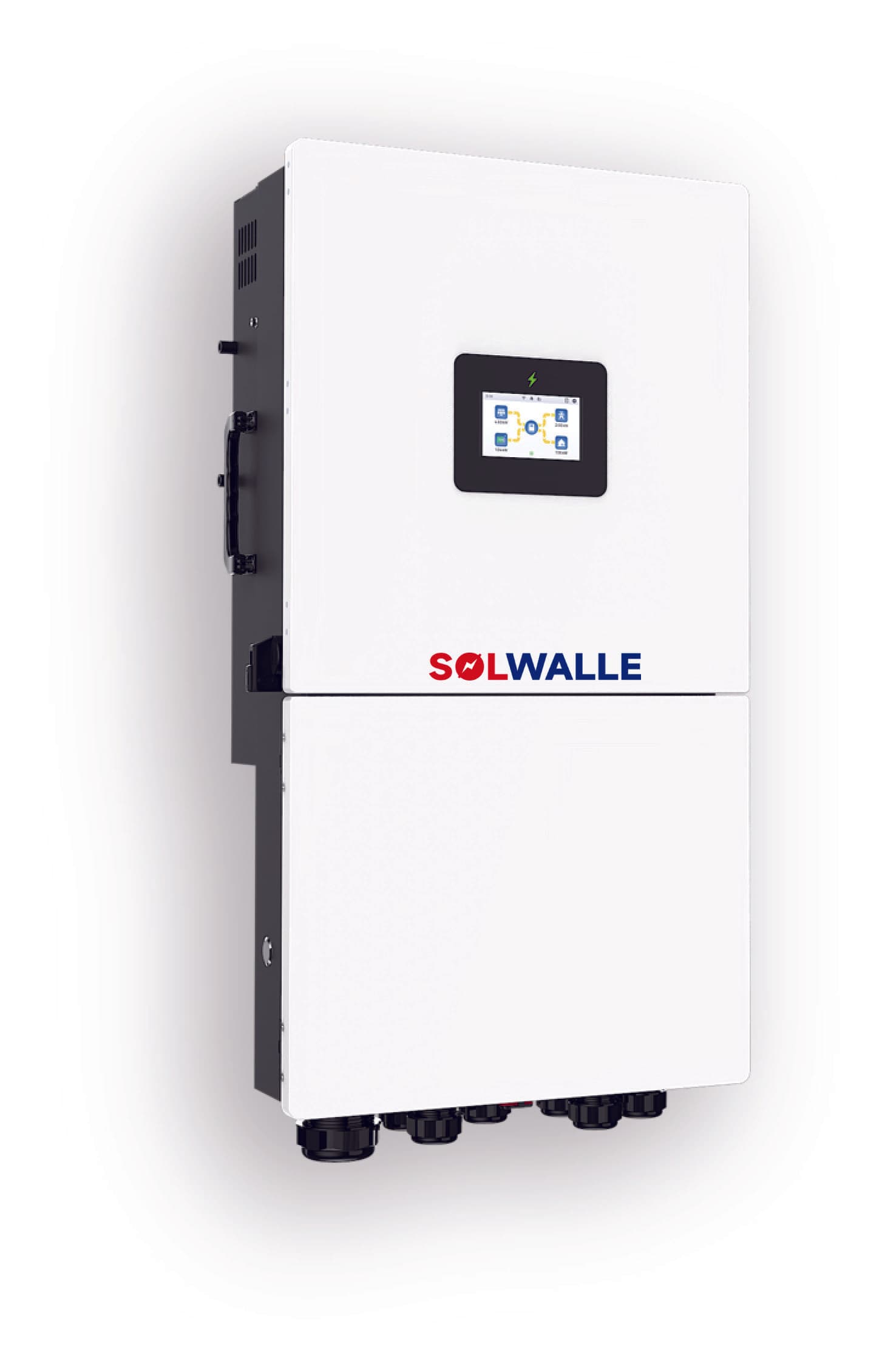 solwalle 6Kw 7.5Kw 12Kw hybrid inverter, 2MPPT,...