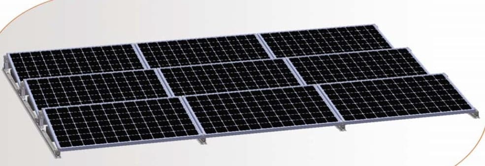 Flat Roof Ballasted Mounting System