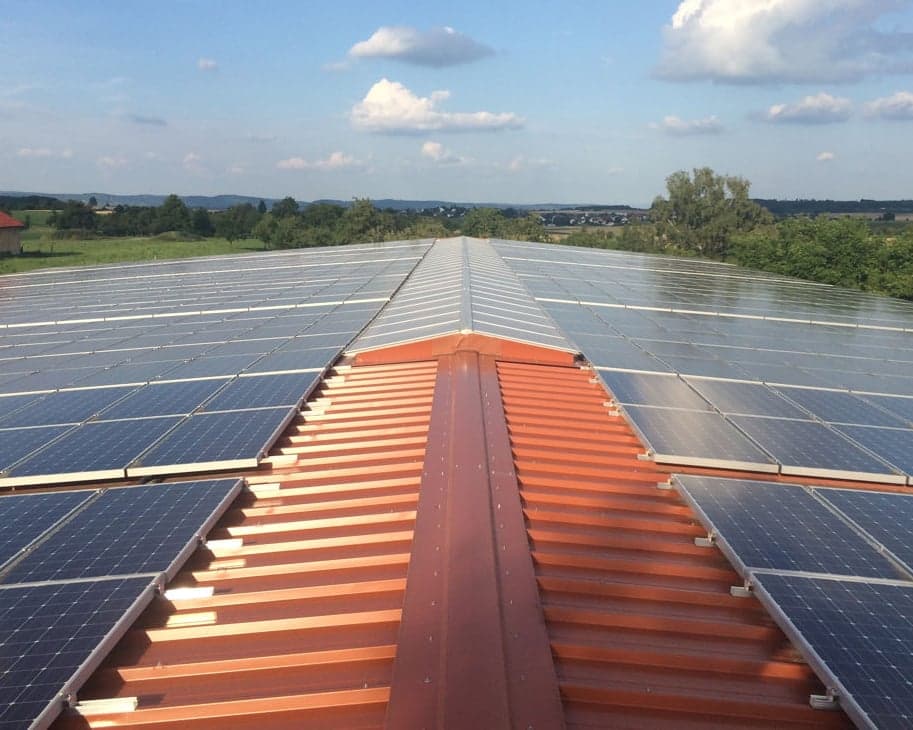 Roof-Ground Solar Mount
