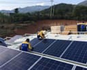 Ballasted Flat Roof Solar Mounting