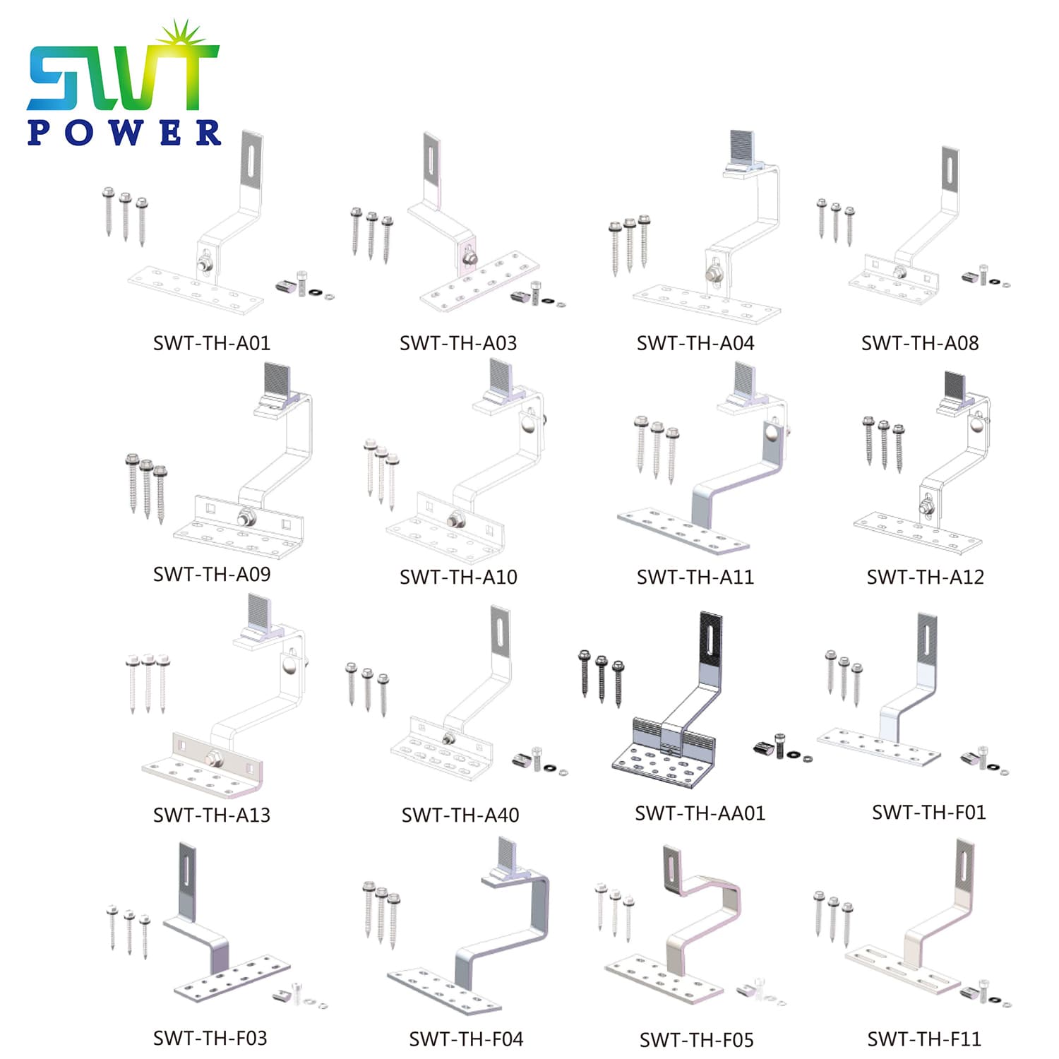 Ballast Flat Roof Mounting Structure
