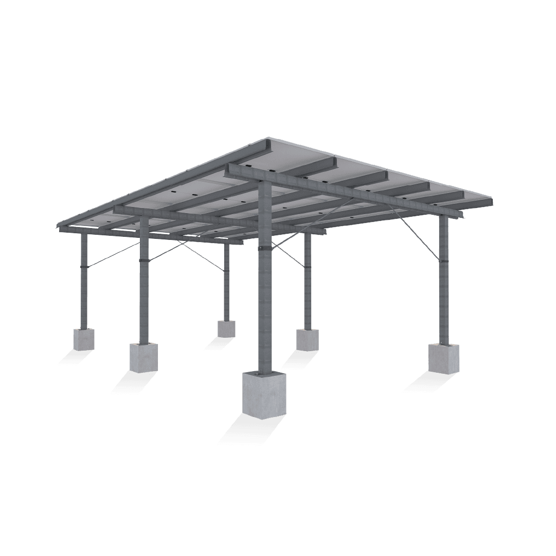 Canopy mounting structure