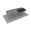 BIPV Roof Metal Structure