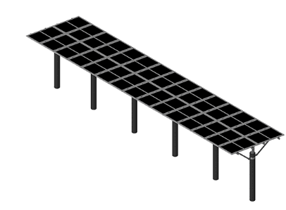 CG101 PHC Pile Ground Mounting