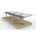 T Type Solar Carport Mounting Brackets
