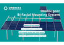 Double Post - Bi-Facial Mounting System