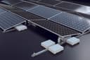 Ballasted Railess Aluminium RCC Rooftop Mounting System