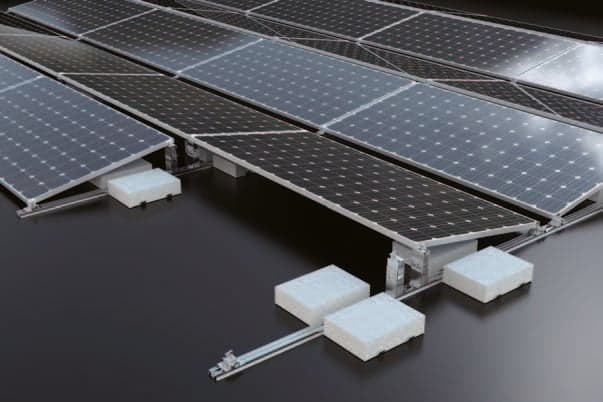 Ballasted Railess Aluminium RCC Rooftop Mounting System