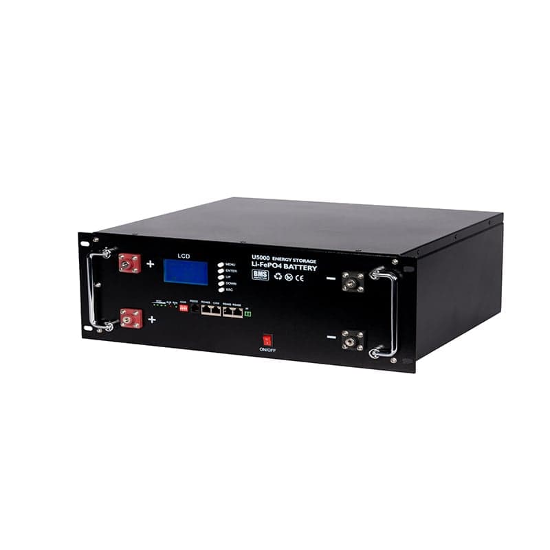 48V 100Ah Rack Mount Energy Storage Lithium Bat...