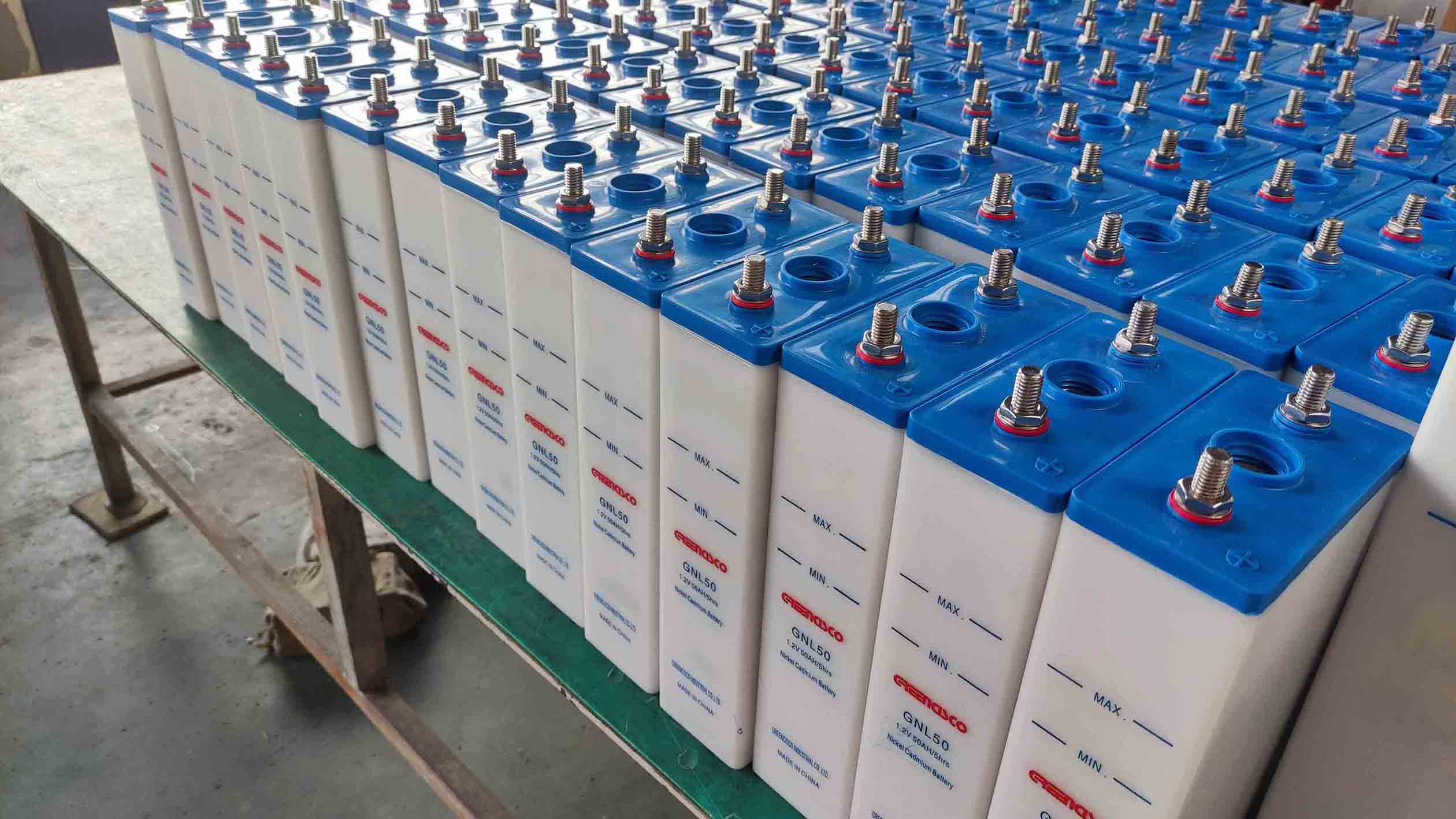 1.2V 50Ah Nickel Cadmium Battery