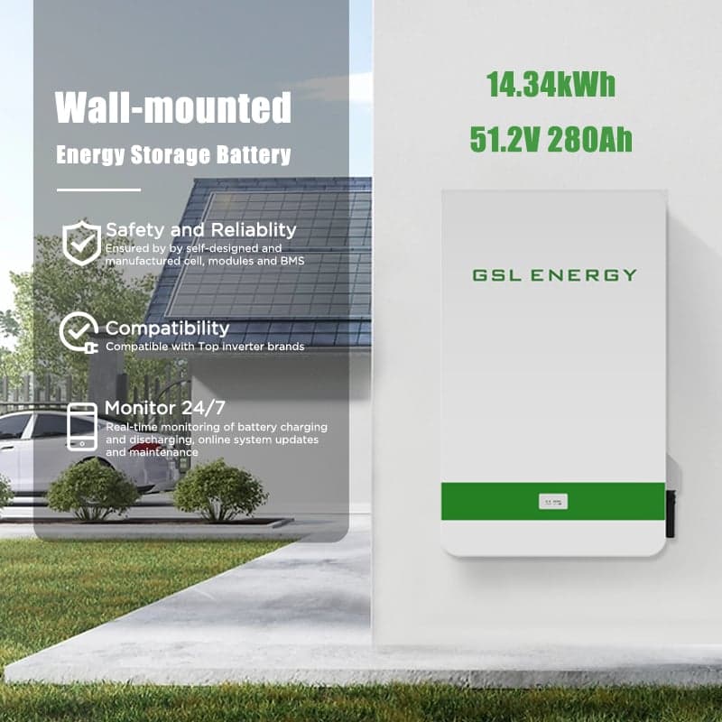 5/10/15 kWh 100AH/200AH/280AH 51.2V Power Stora...