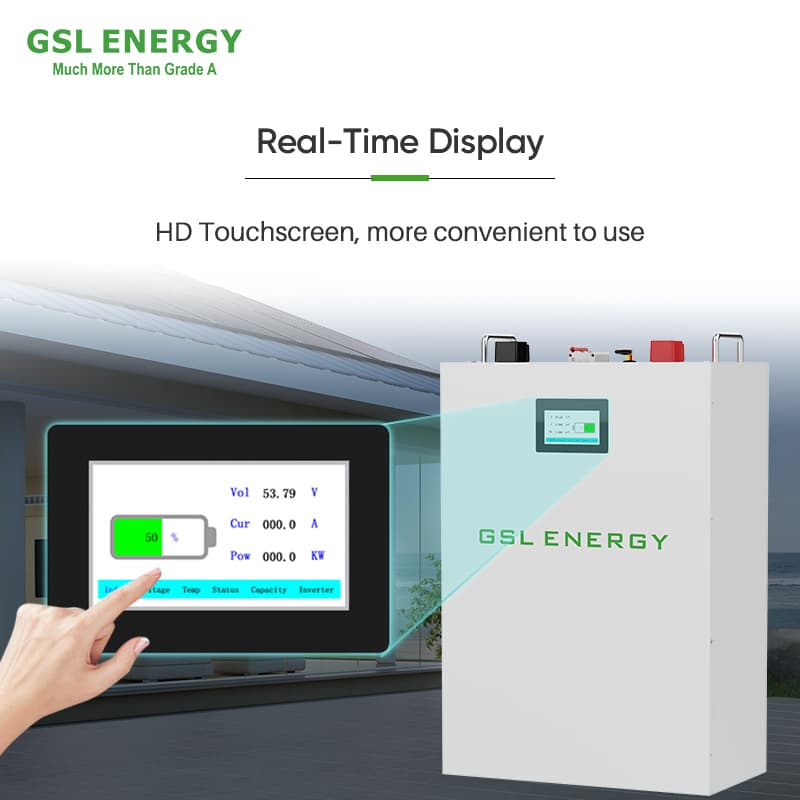 GSL-B51-205 51.2V 205Ah 10.49kWh LiFePO4 Batter...
