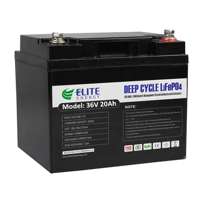 LiFePO4 36V 20Ah