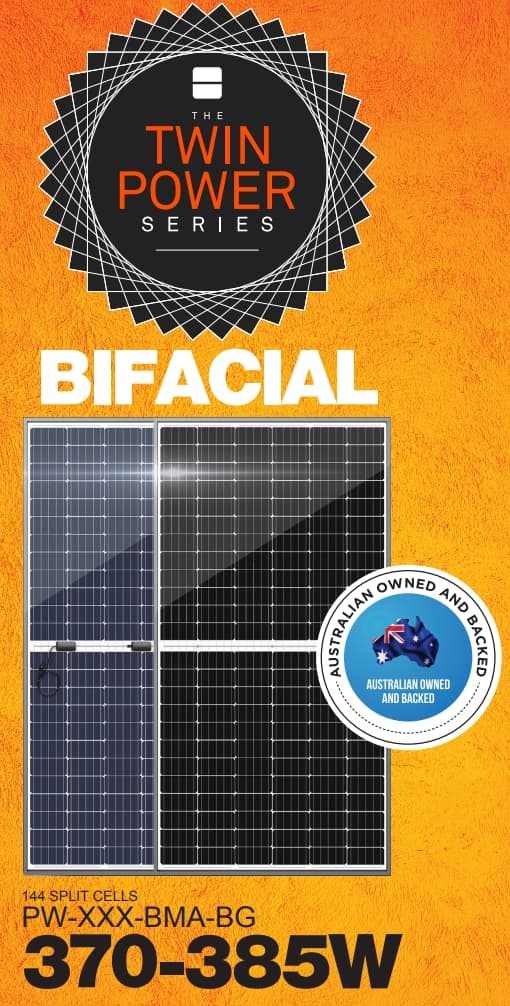 Twin Power Series - Bifacial Mono Perc 144 Spli...
