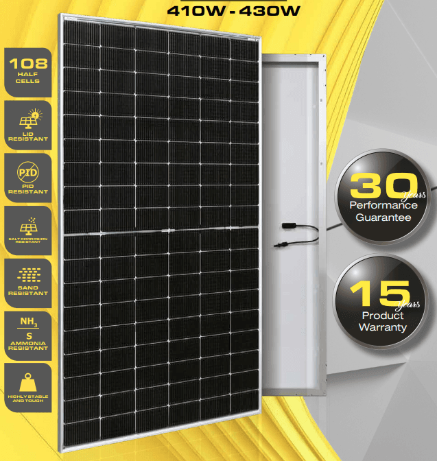 EG TC -108 Series 410W-430W