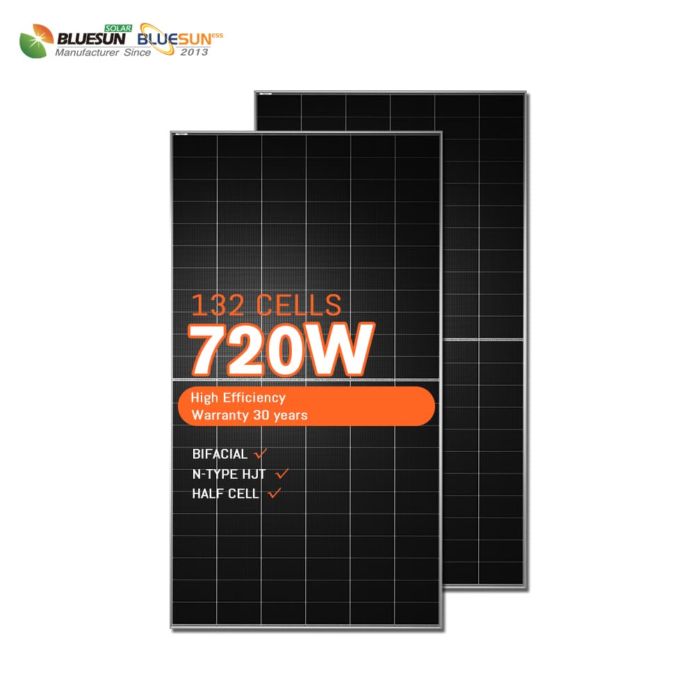 BSM720G12-66HNH Half Cell N-HJT Bifacial Solar ...