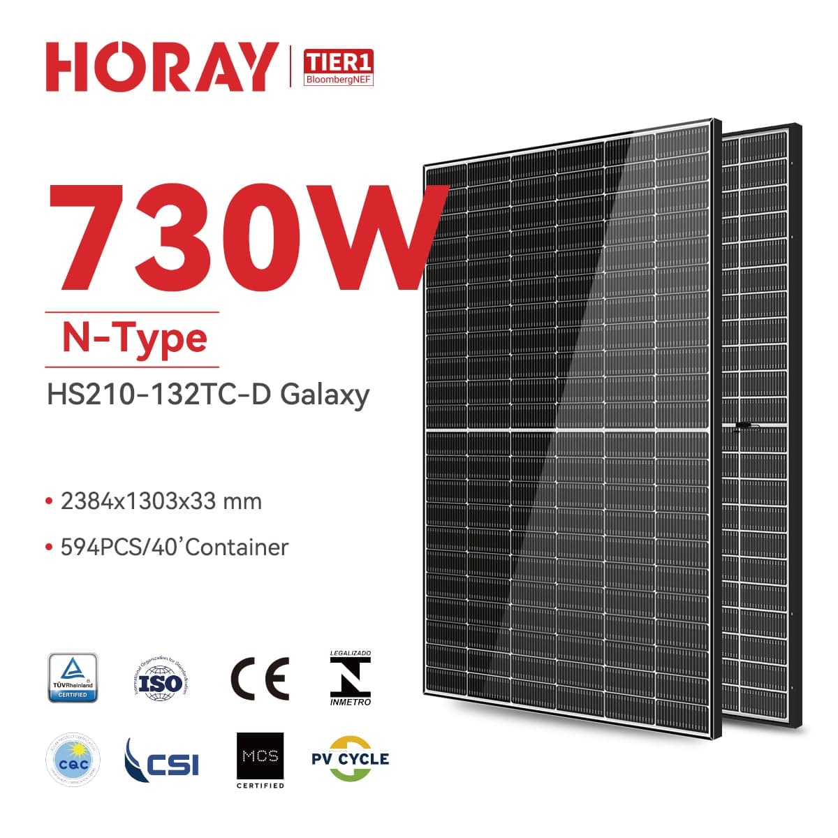 CHSM72M-HC 450W