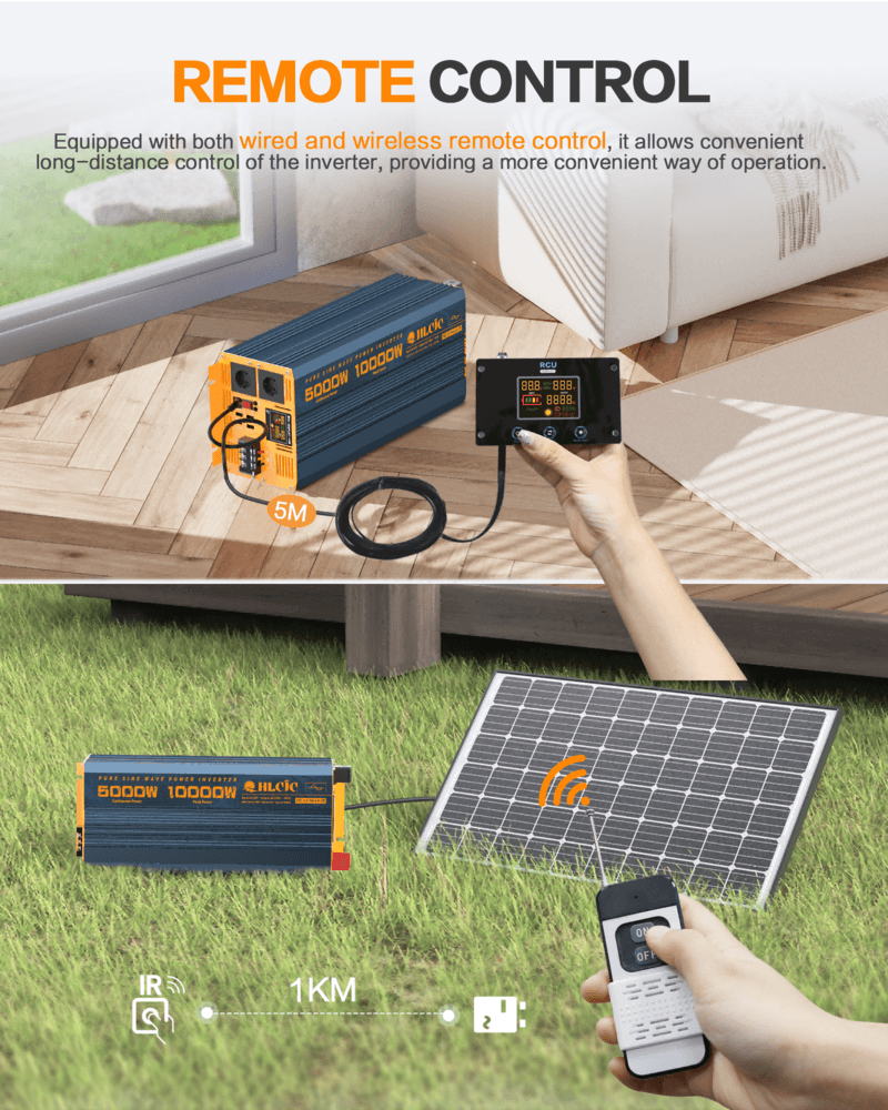 5000W Pure Sine Wave Power Inverter