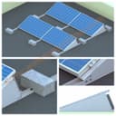 Adjustable Flat roof mounting system-Windstream...