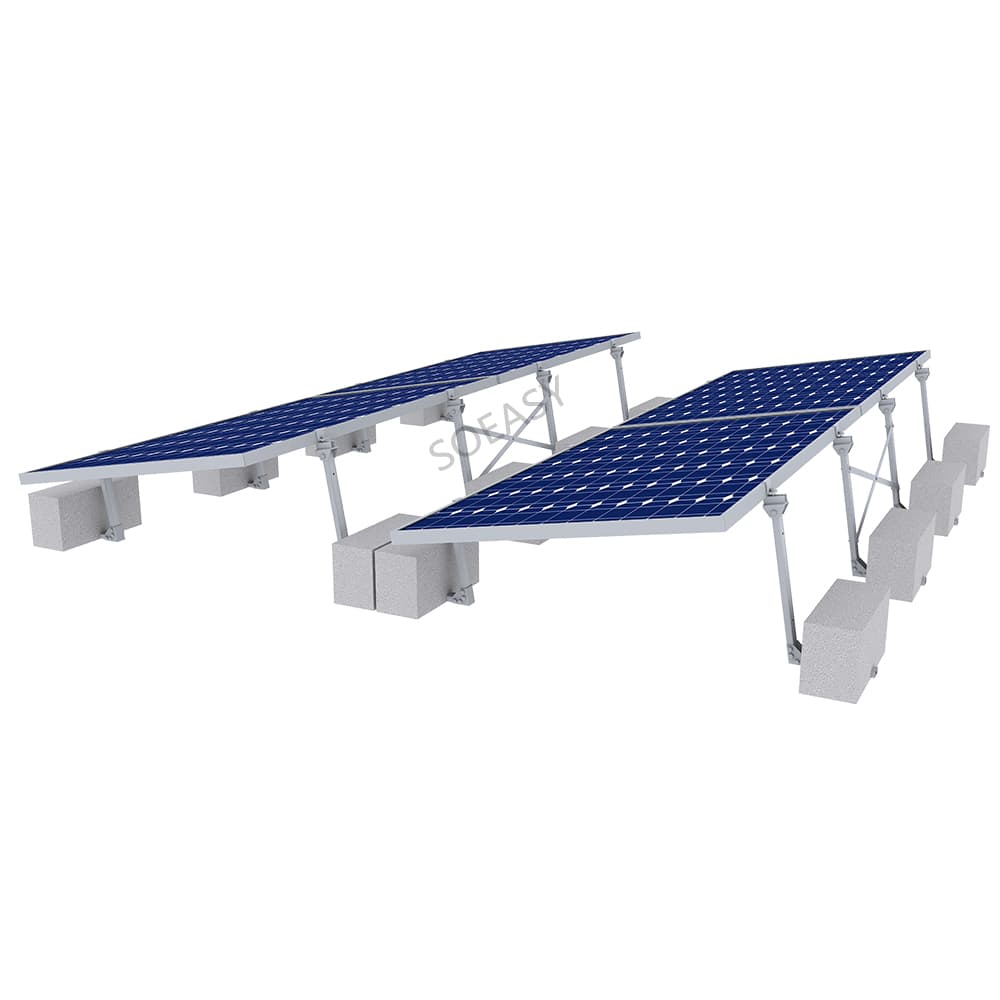 PV Roofing Mounting of Ballast Bracket