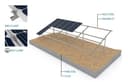 SolarShade® Ground Mounting System-Single Pile