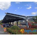 HQ-SCC01 Solar Carbon Steel Carport Mount