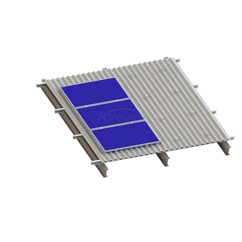 Fixed Trapezoidal Metal Roof Mounting System