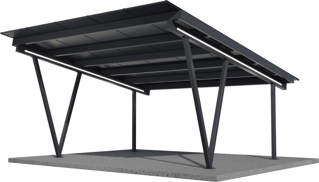 Carport Vector Bus