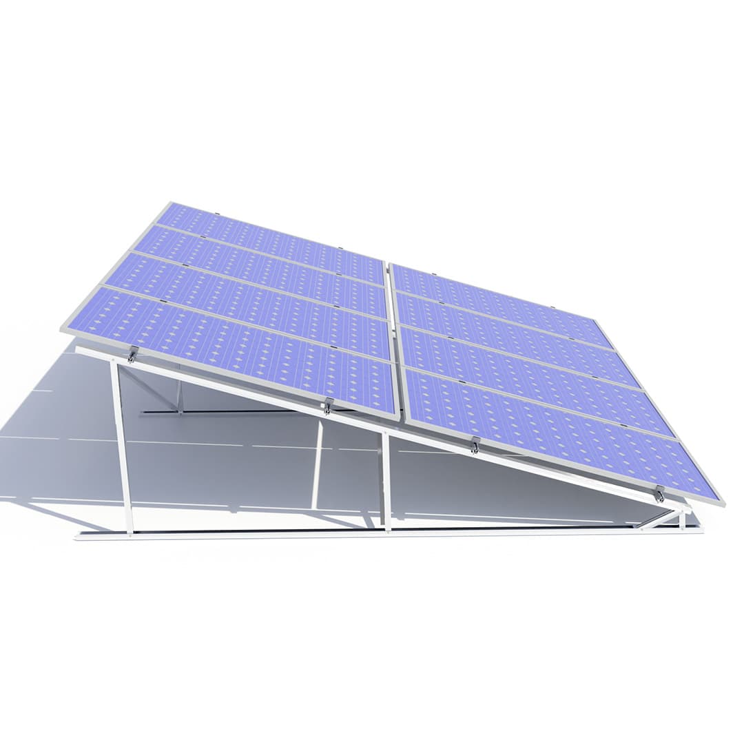 HINA Flat Roof Ballasted Mounting System