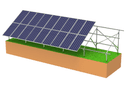 Magnesium Aluminum Zinc Ground Mounting Systems