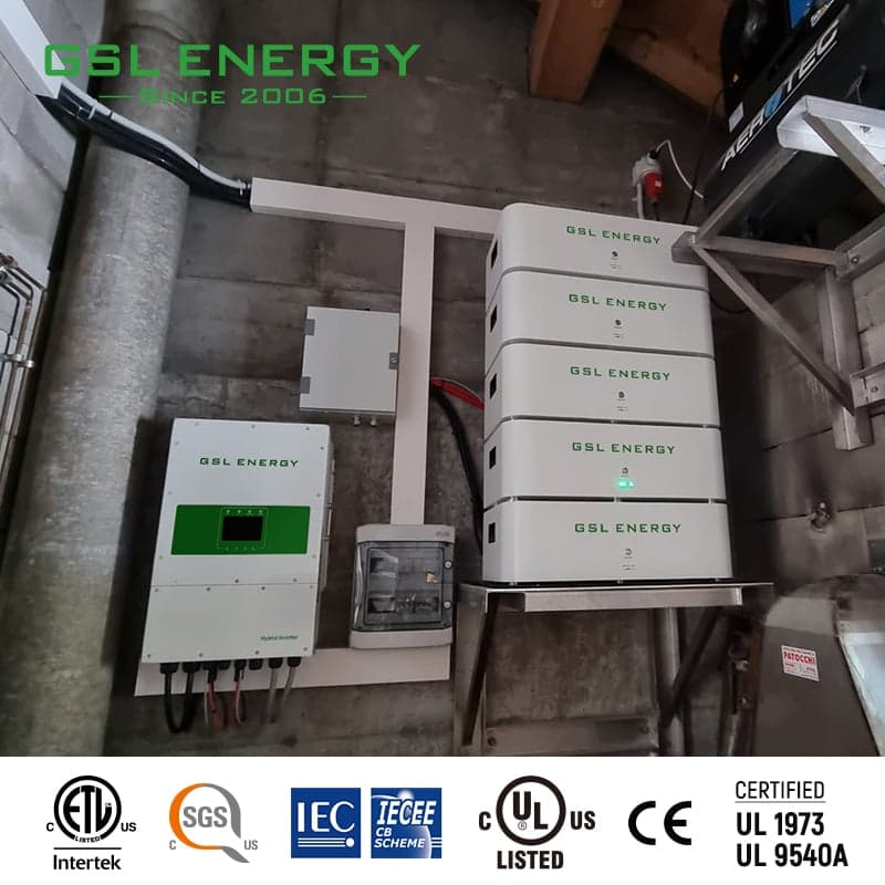 GSL 5/10kWh 51.2 100Ah/200Ah Stackable Battery ...