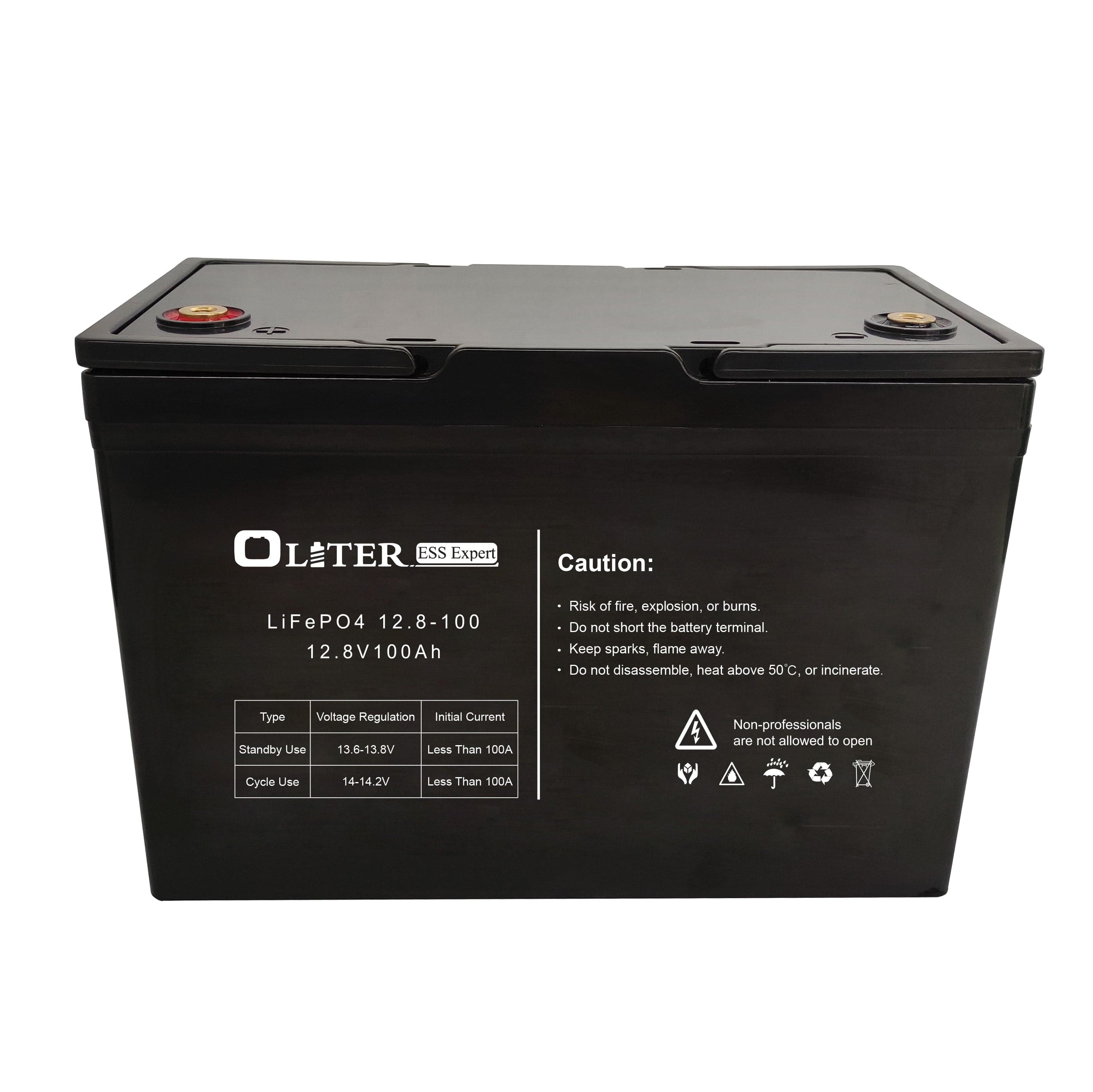 12.8V 100Ah Li-ion Battery
