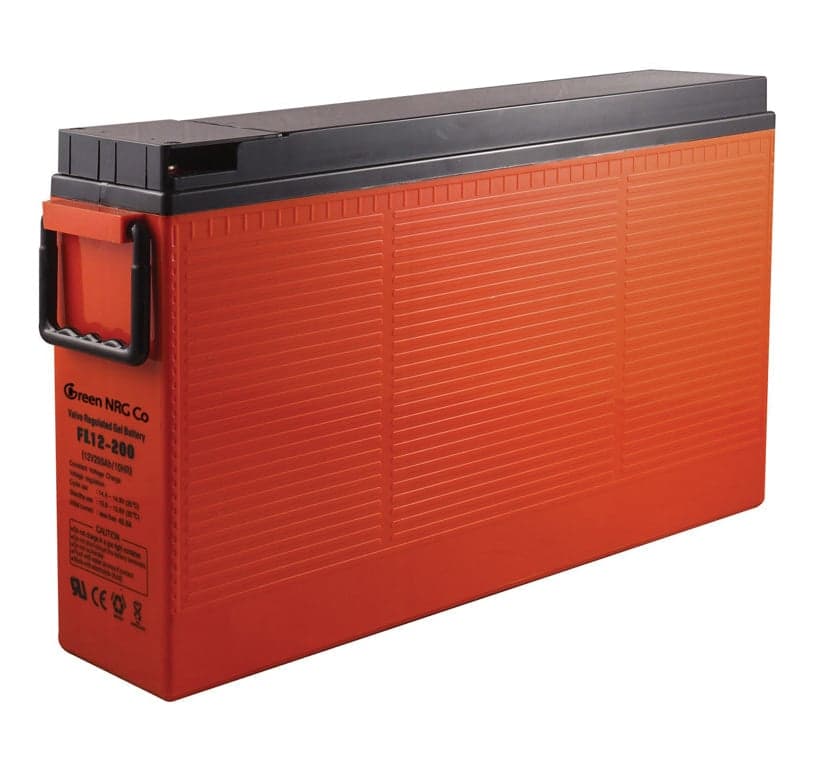 Gel 12V 200Ah Front Terminal