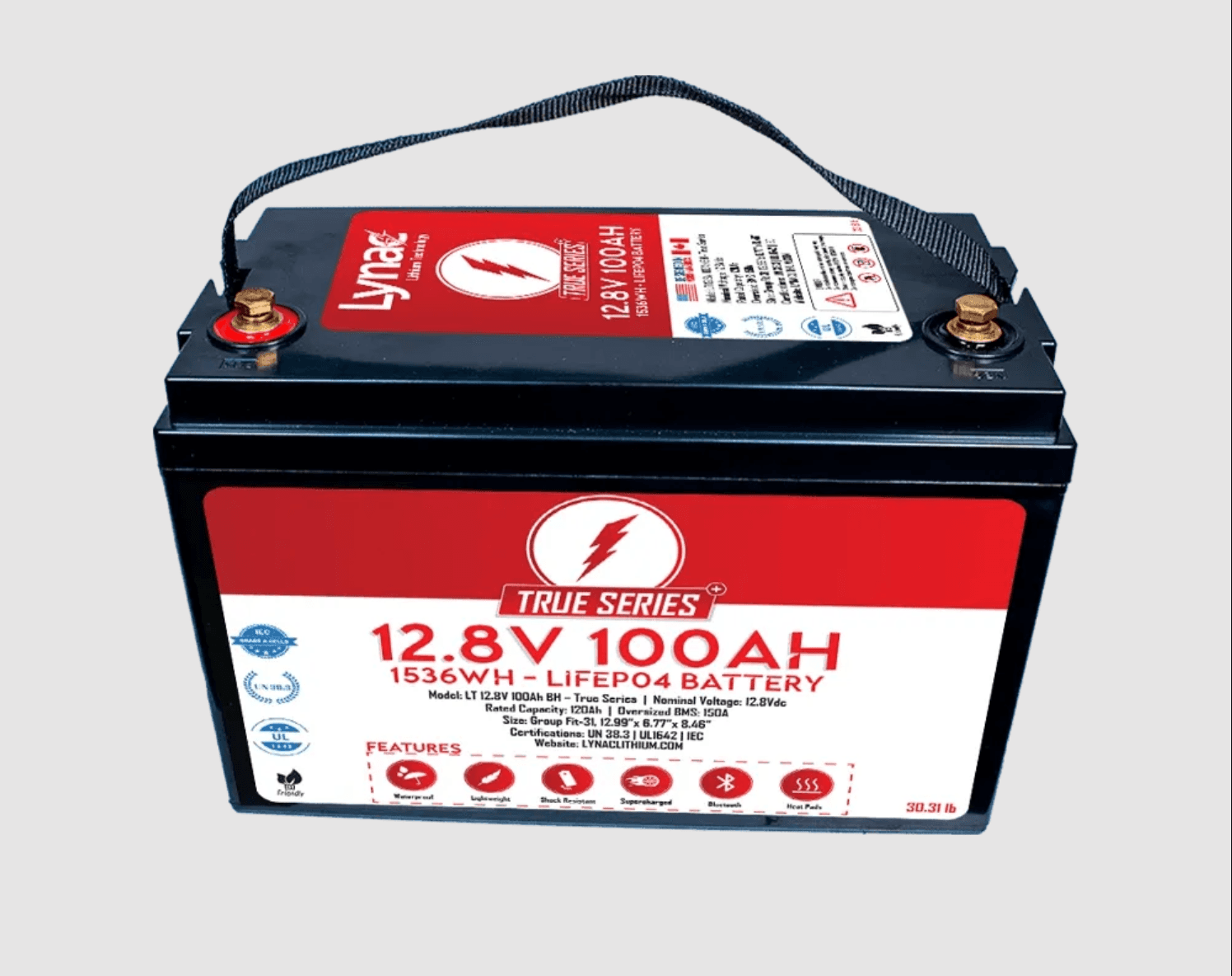12.8V 100Ah