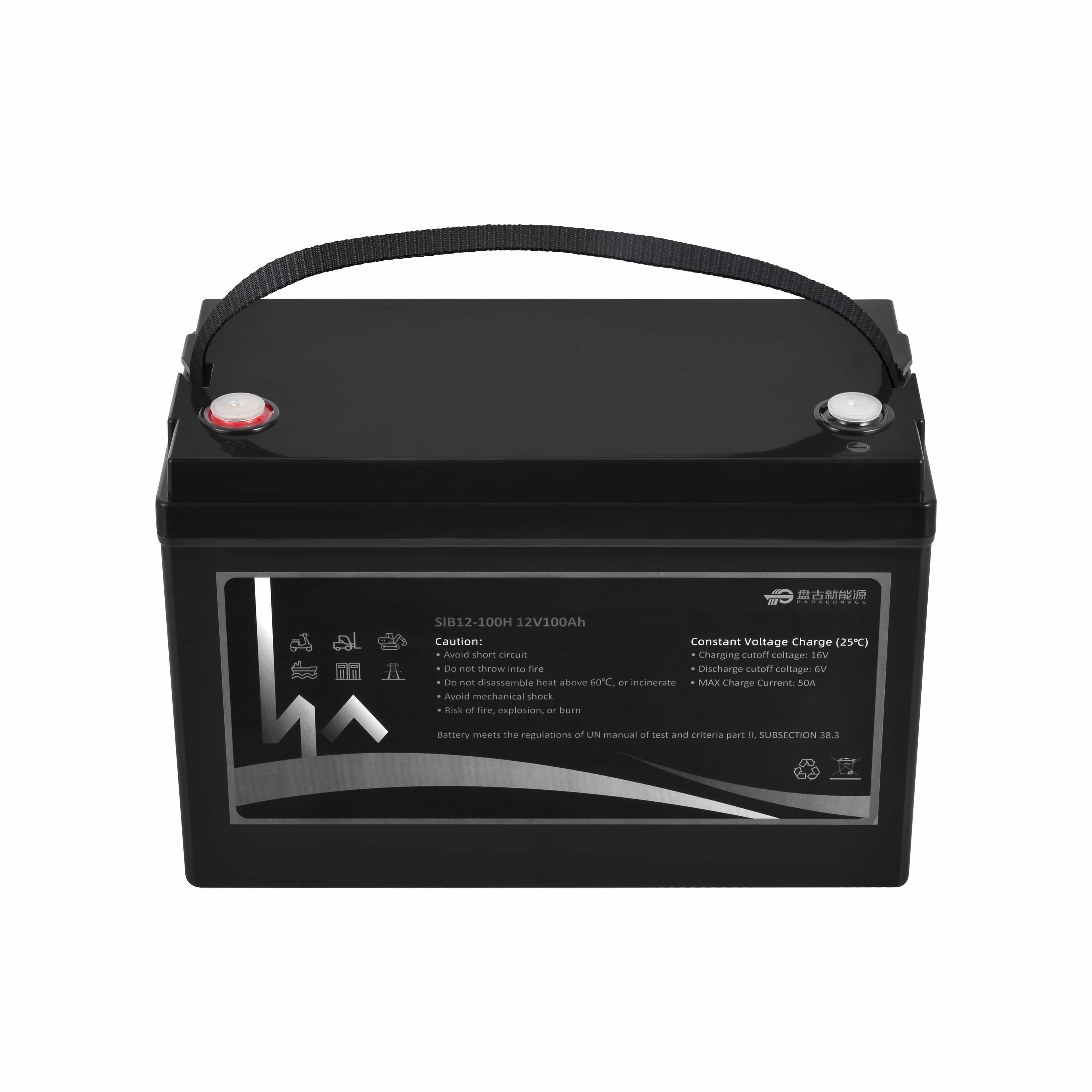 SIB12V100Ah(G31case)-100A BMS