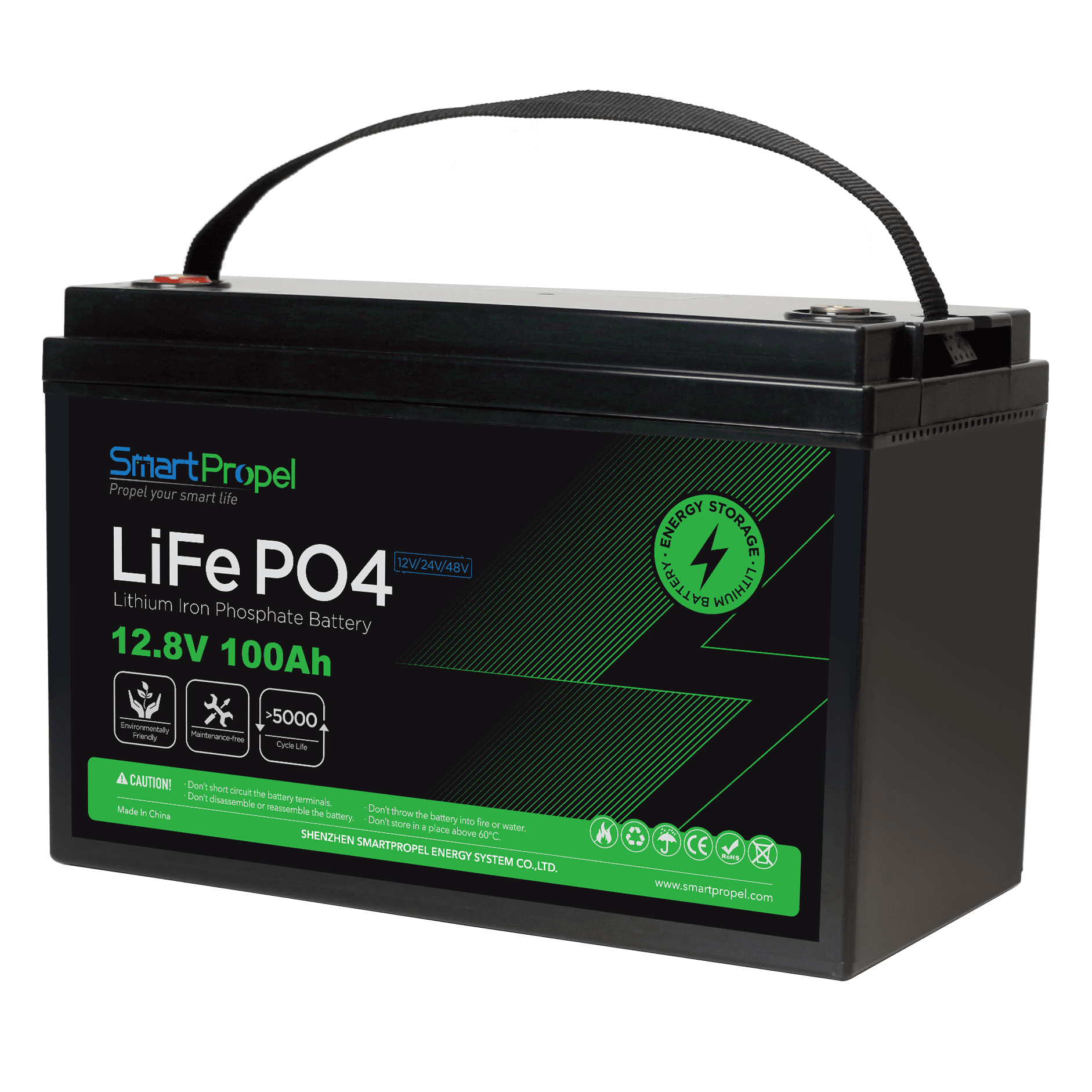 12V 100Ah Lithium Battery Pack