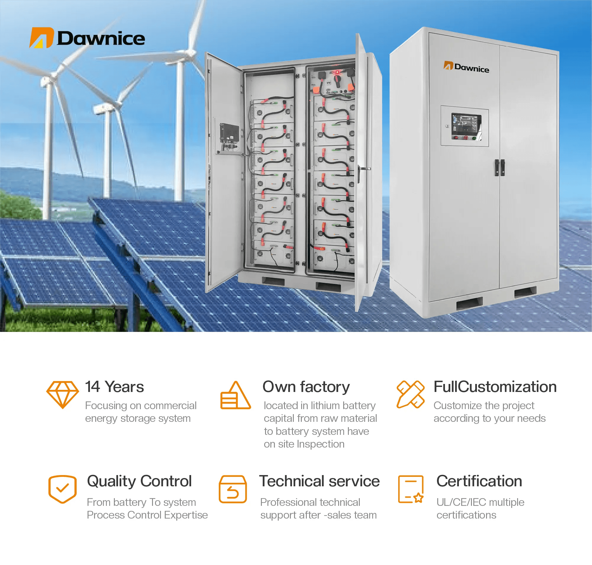 Cabinet Industrial & Commercial Energy Storage System