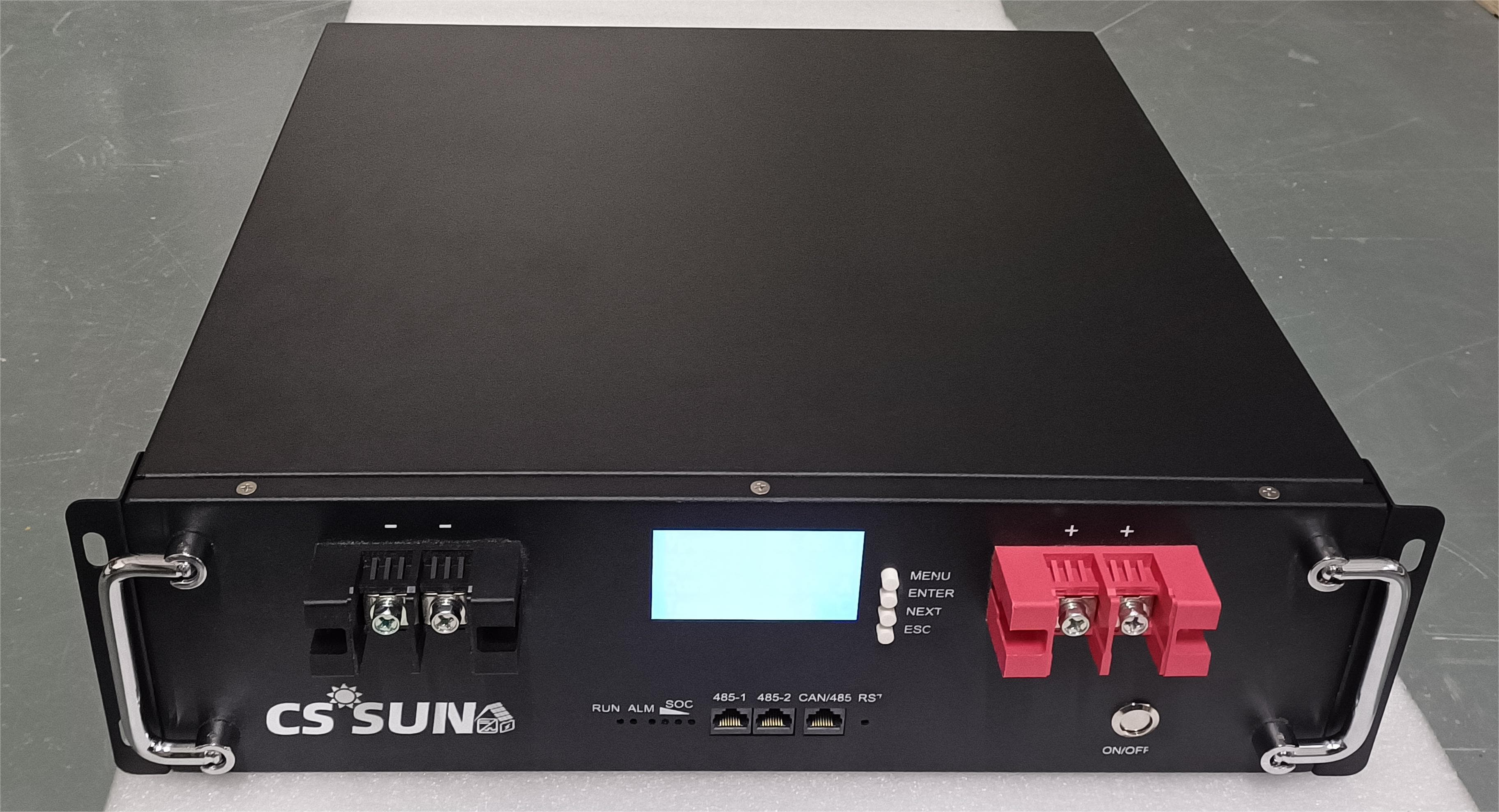 CSSUN LPR24V200 Rack Mount LiFePo4 Battery 25.6...