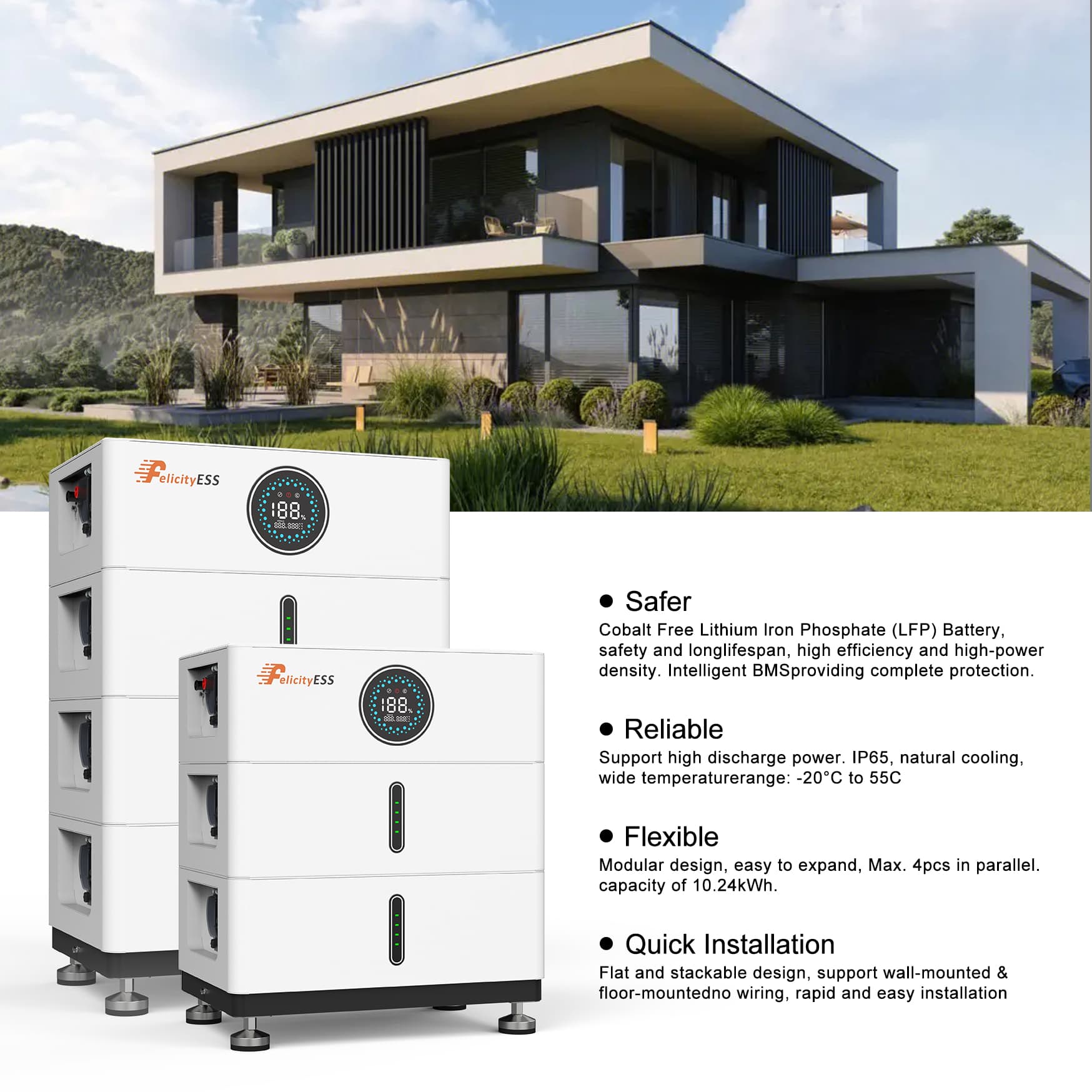 50Ah 2.56kWh