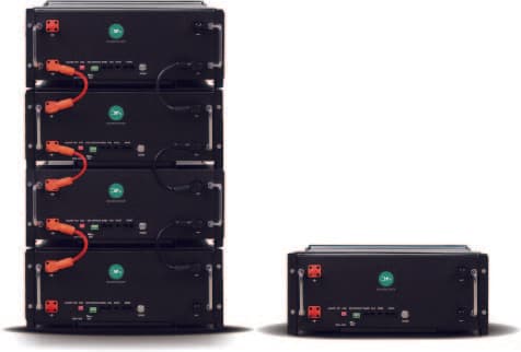 B5.12K-XRLA Racked Battery
