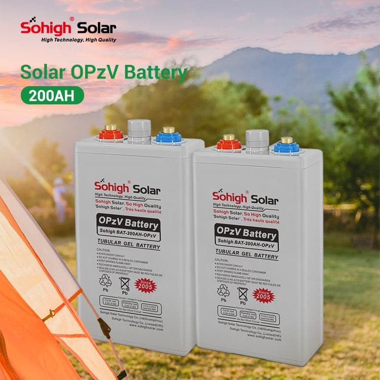 Sohigh BAT-200AH-OPzV