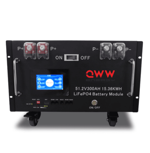 51.2V 300AH LiFePO4 Rack Mountable Battery