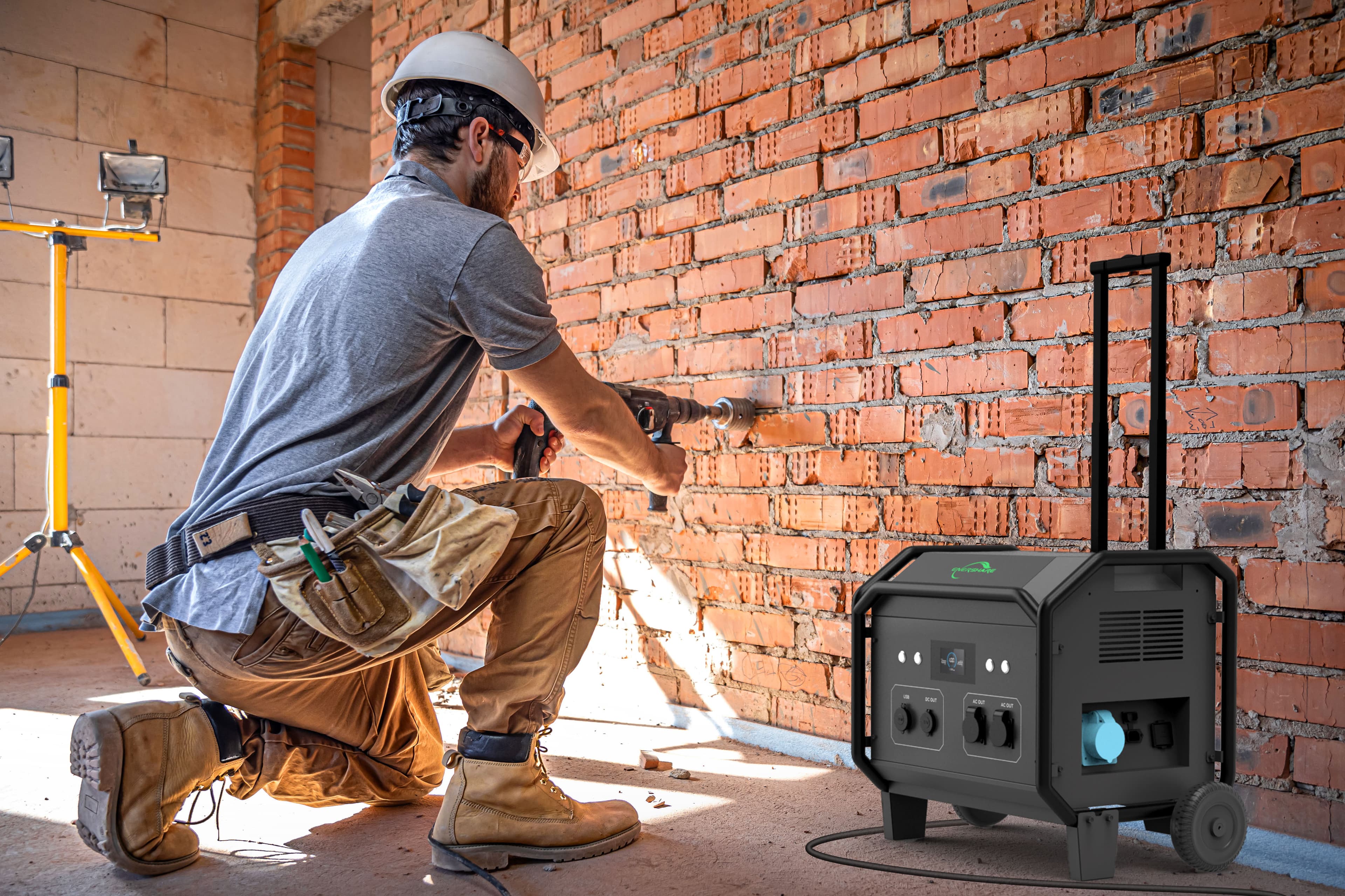 Mobile 5kW 5kWh All in One Energy Storage Syste...