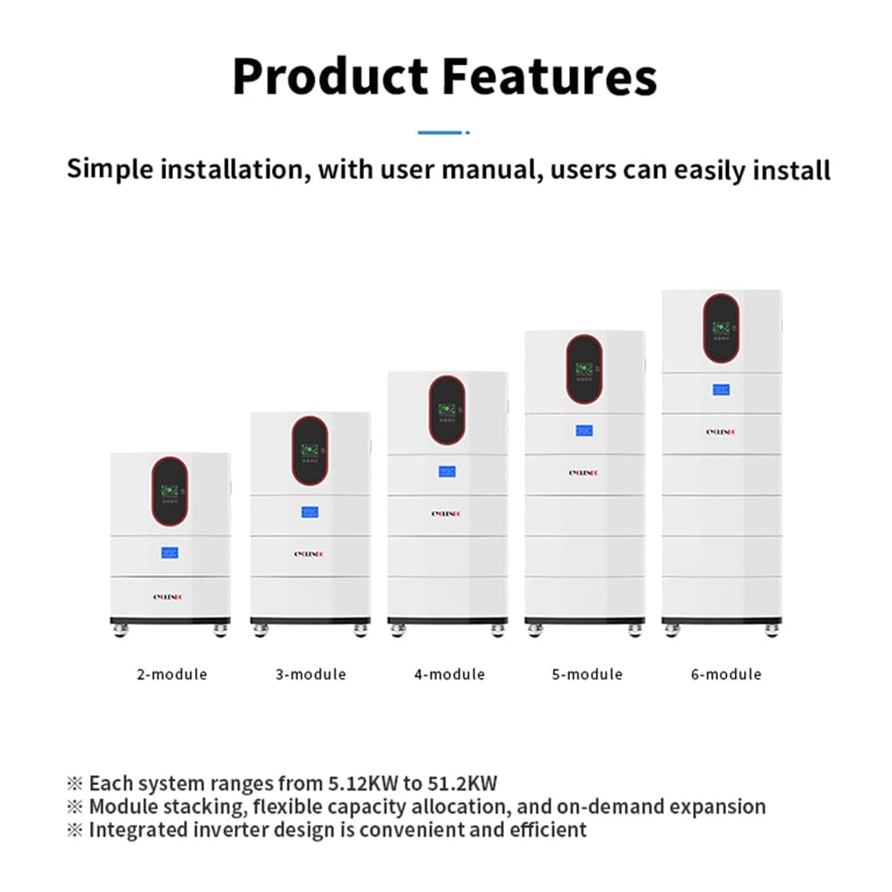 All-in-one Low Voltage Stackable ESS