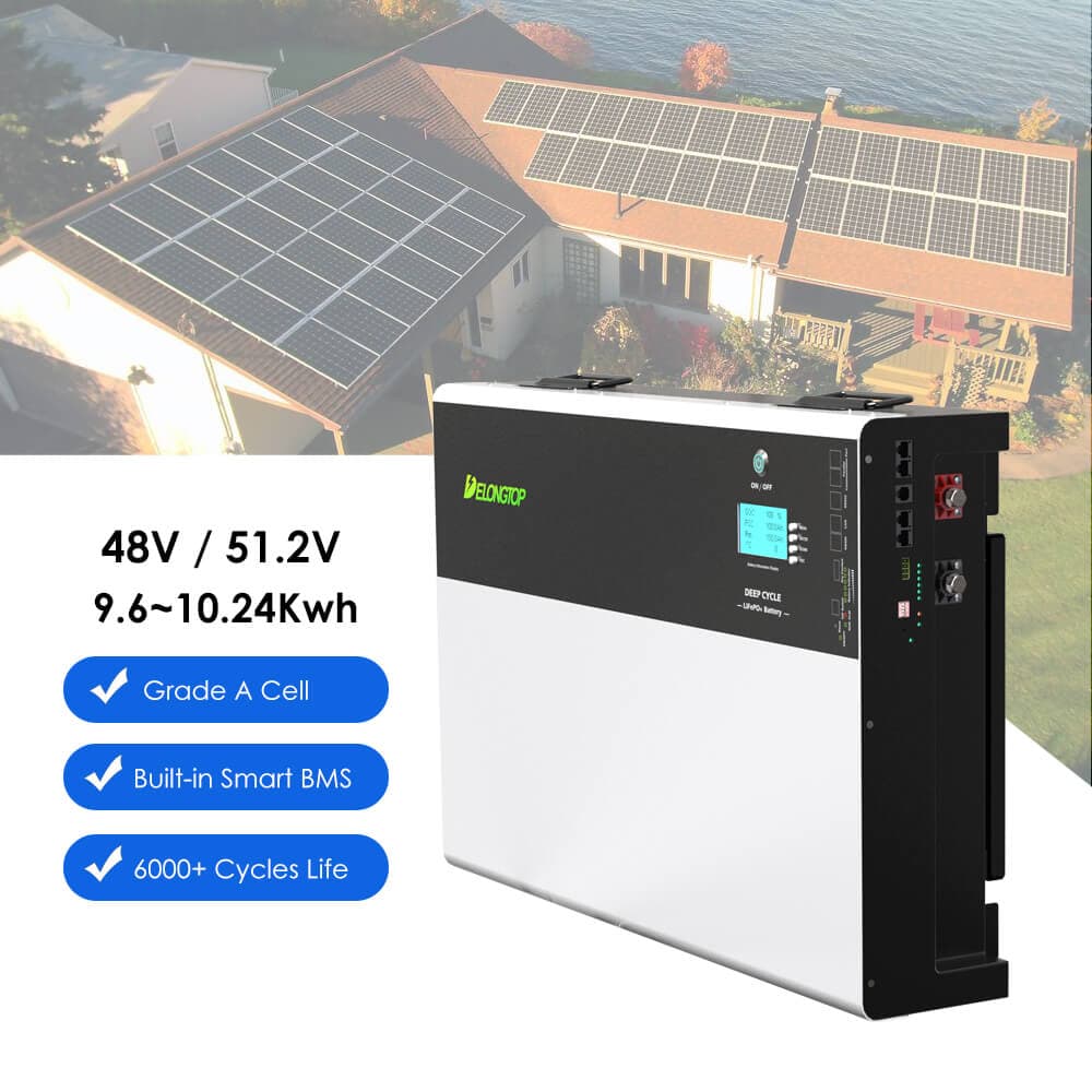 10Kwh Wall-Mounted Energy Storage Lithium (LiFe...