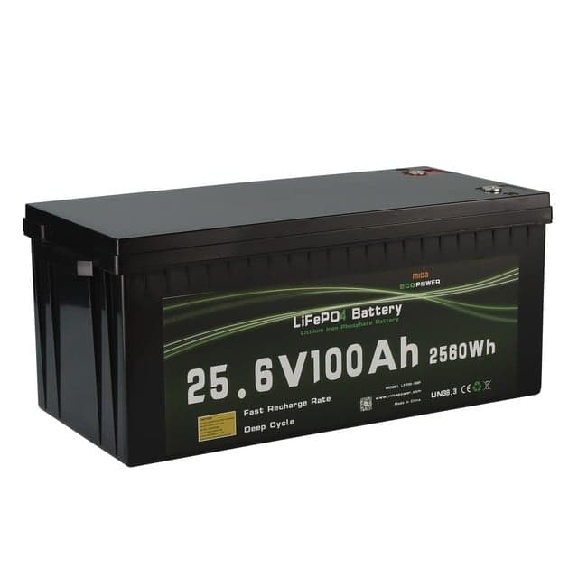 25.6V100Ah
