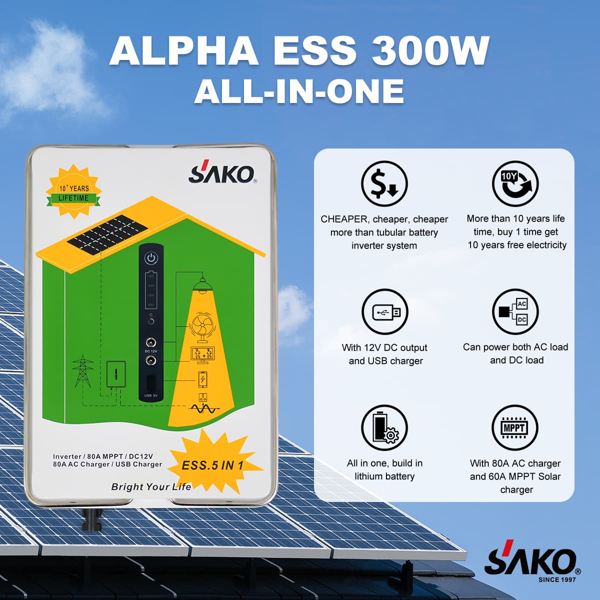 Alpha ESS-300W