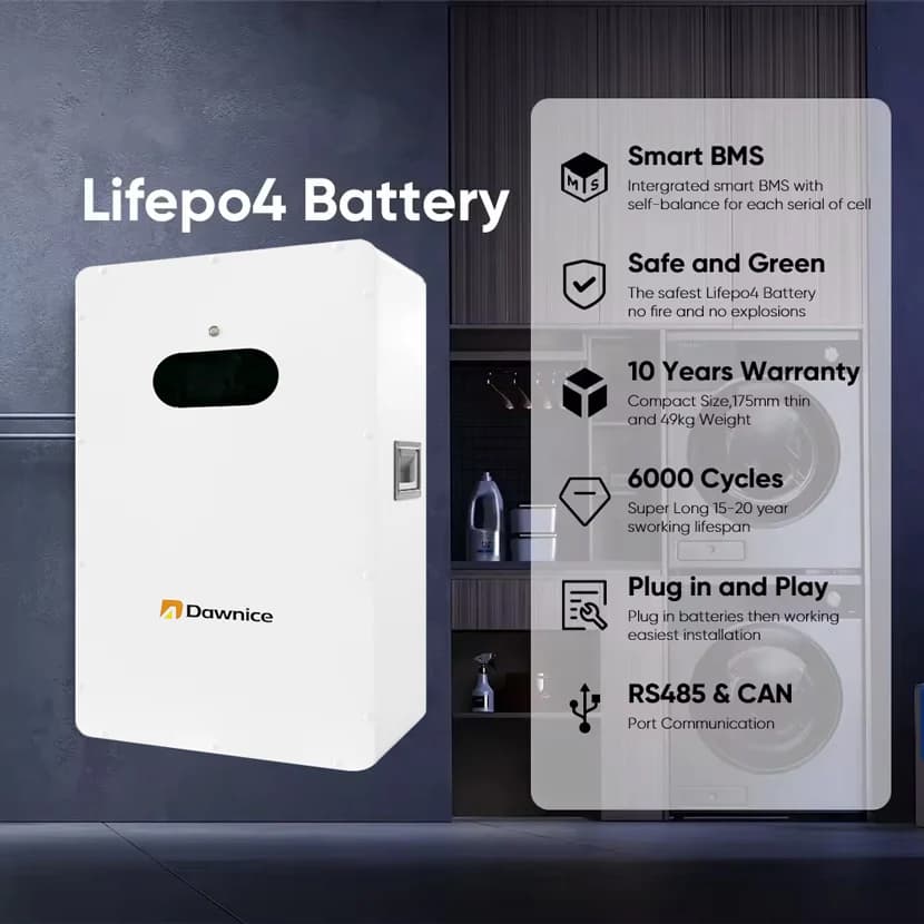 10KWh LiFePo4 Battery